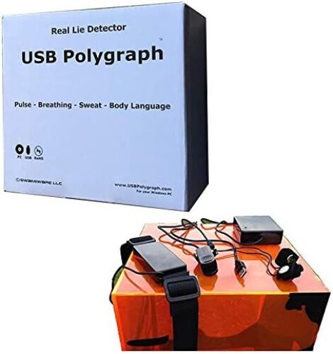 Real Home Lie Detector – USB Polygraph Machine for Windows PC