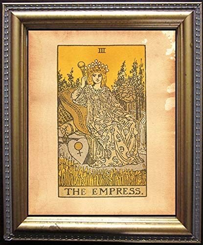 Empress Vintage Tarot Card