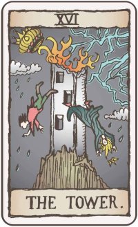 The Tower Tarot Card