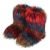 Fluffy Faux Fox Fur Boots